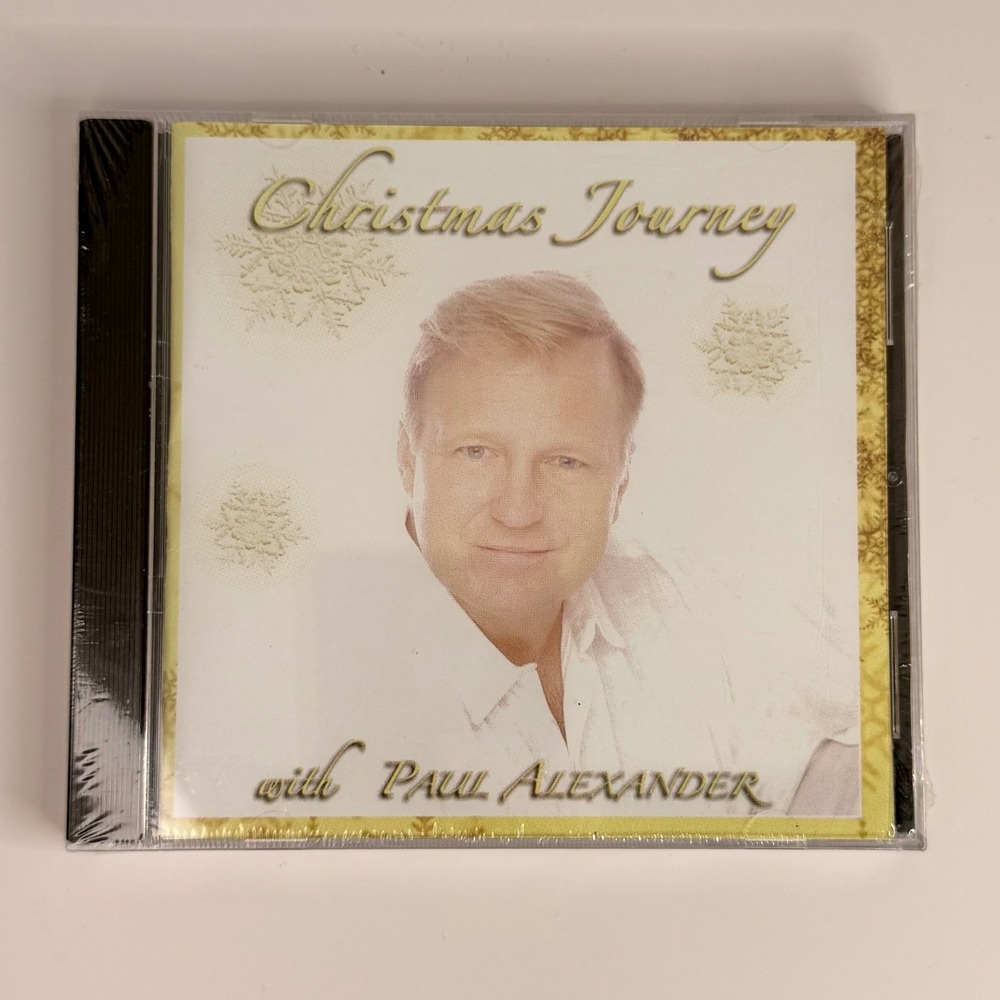 Christmas Journey with Paul‎ Alexander CD 2008 NIP Sealed Holiday Music
